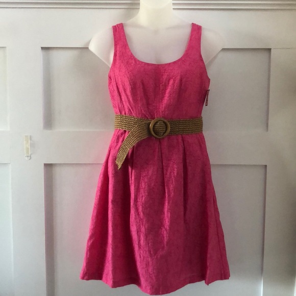 Nine West Dresses & Skirts - NWT Nine West size 12 with belt-rose colored